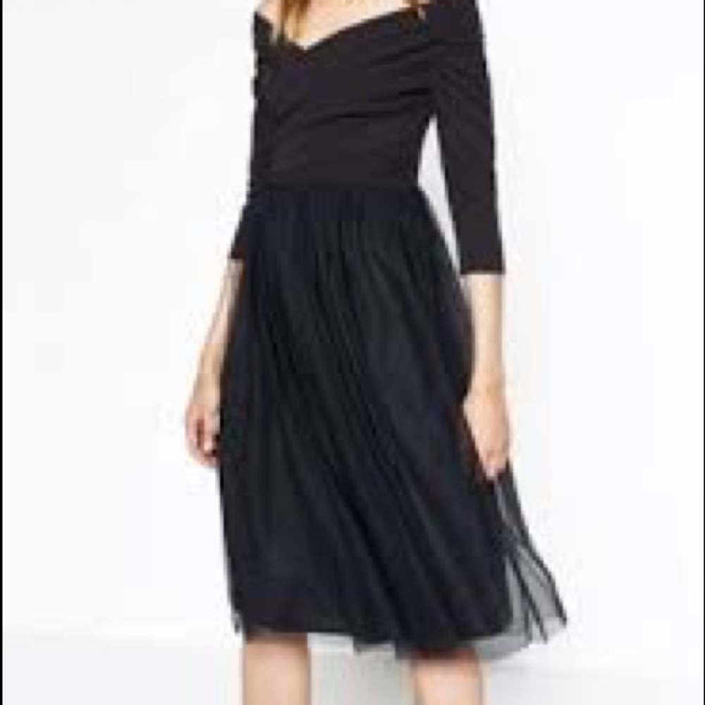 Zara Tulle Ballerina Dress